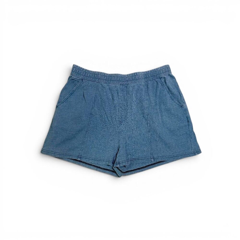 Halara High Waisted Elastic Waist Denim Casual Shorts, New! Size XL